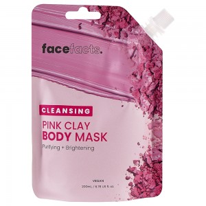 Face Facts Cleansing Pink Clay Body Mask